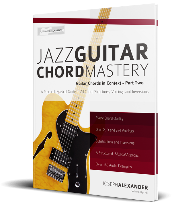 Jazz Guitar Chord Mastery Fundamental Changes Music Book